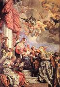 Paolo  Veronese The Marriage of St Catherine oil painting on canvas